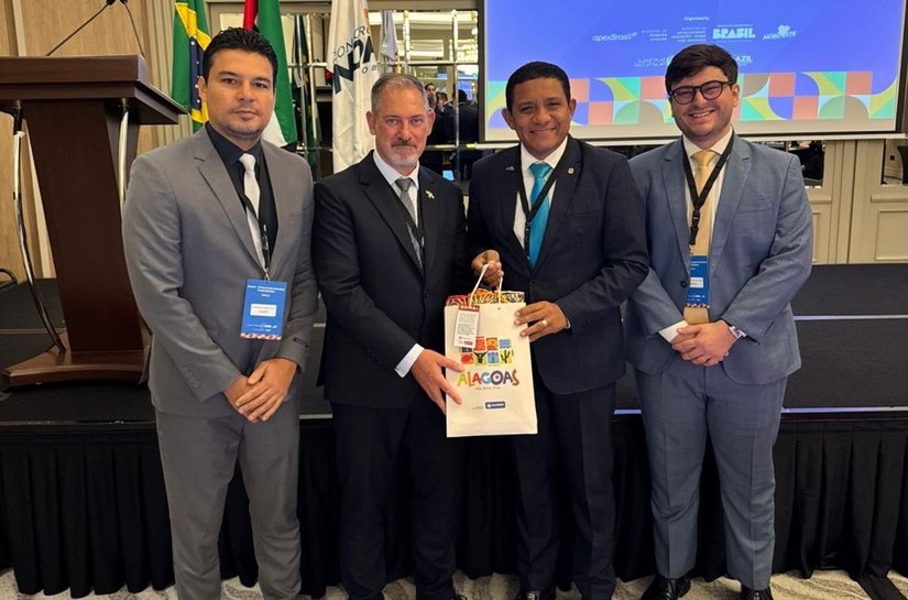 Governo de Alagoas reforça relações institucionais em encontro com embaixador do Brasil nos Emirados Árabes