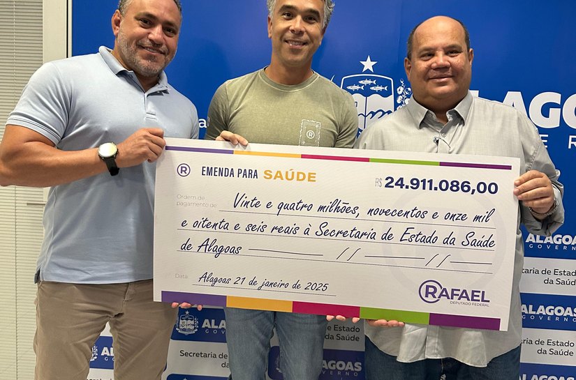 Rafael Brito destina cerca de 25 milhões para os hospitais de Maceió