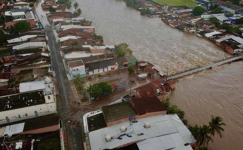 Chuvas deixam Atalaia em estado de atenção após elevação do Rio Paraíba; outras cidades também registram alerta