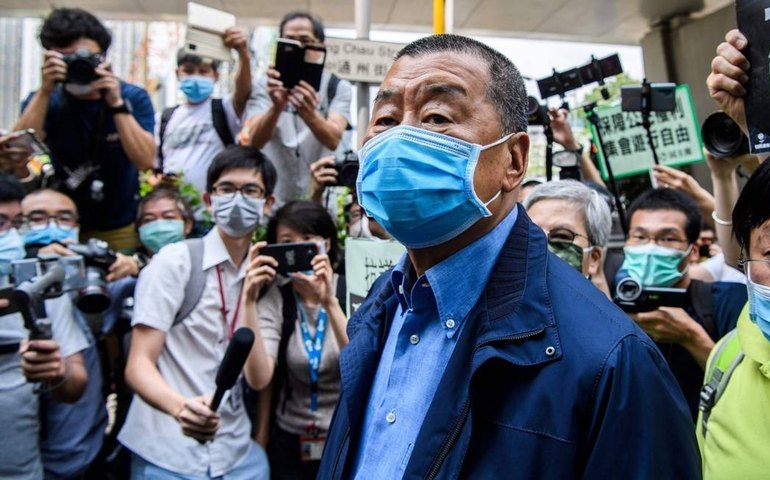 Hong Kong: magnata de mídia Jimmy Lai é preso sob lei de segurança