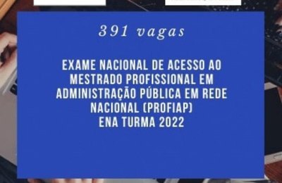 Inscrições para seleção no mestrado do Profiap podem ser feitas até 4 de março