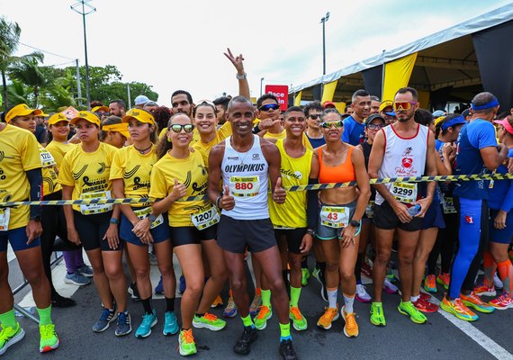 3ª Corrida Maio Amarelo reúne 4 mil pessoas na orla de Maceió pela segurança no trânsito