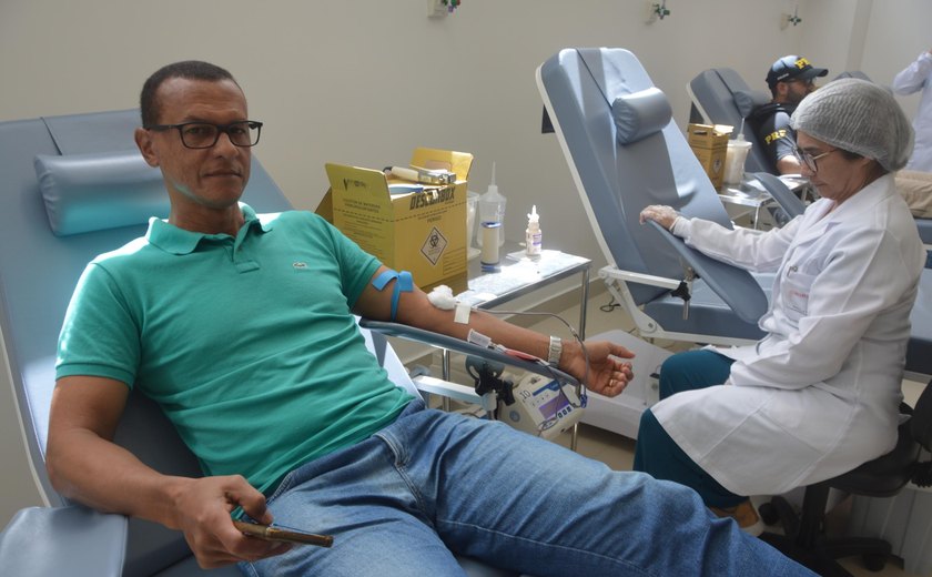 Hemoal leva equipes itinerantes para coletar sangue em Arapiraca e São Miguel dos Campos neste sábado (7)