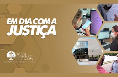 Em Dia com a Justiça mostra o atendimento realizado pelo Balcão Virtual