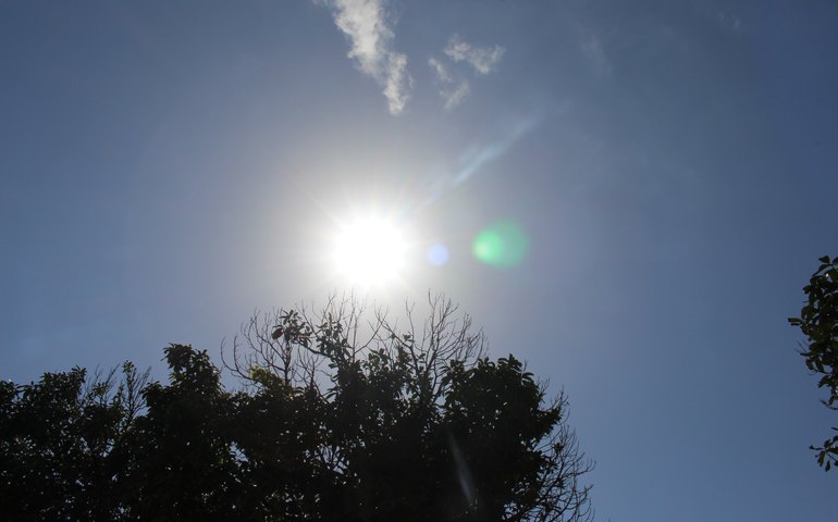 Sol e chuvas fracas marcam o primeiro fim de semana de março