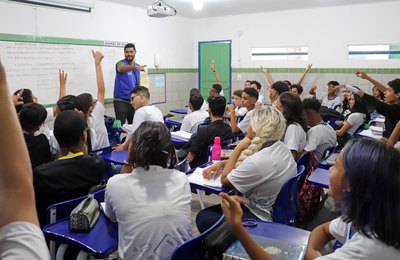 Em 2023, mais de mil alunos da rede estadual já participaram de ações de prevenção à violência 