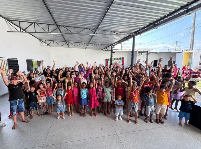 Assistência Social de Anadia promove grande festa em comemoração ao Dia das Crianças