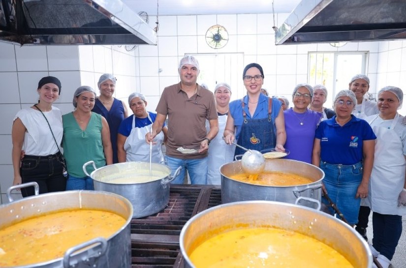 Beneficiários das casas da sopa de Campo Alegre e Luziápolis recebem cardápio especial na Semana Santa