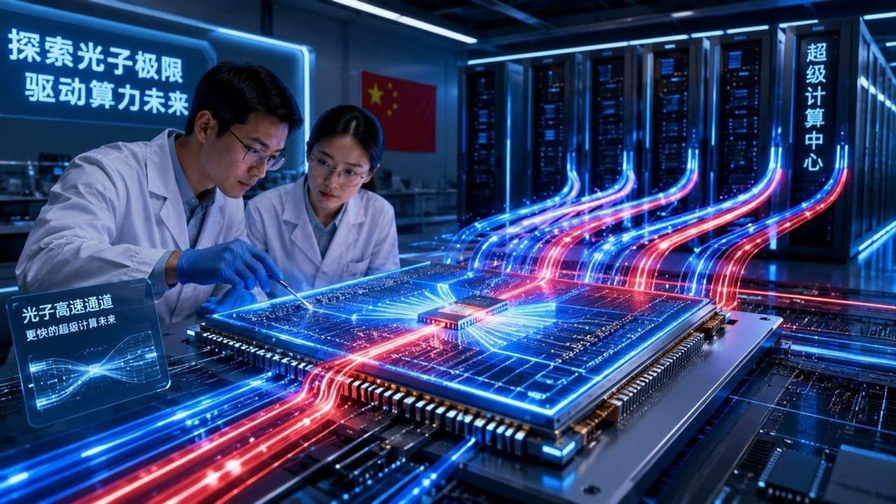 Cientistas chineses criam 'rodovias de fótons' para supercomputação mais rápida