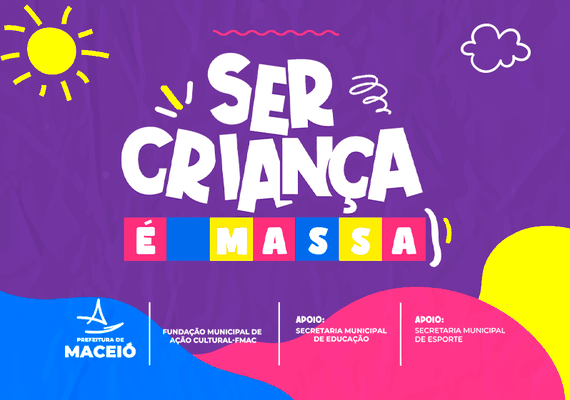 Projeto Ser Criança É Massa vai a três bairros, a partir desta sexta-feira (27)
