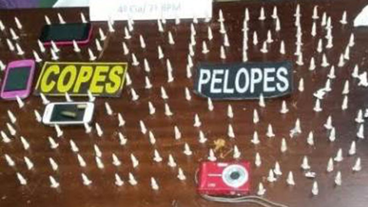 PM apreende arma de fogo e drogas em Olho d’Água das Flores