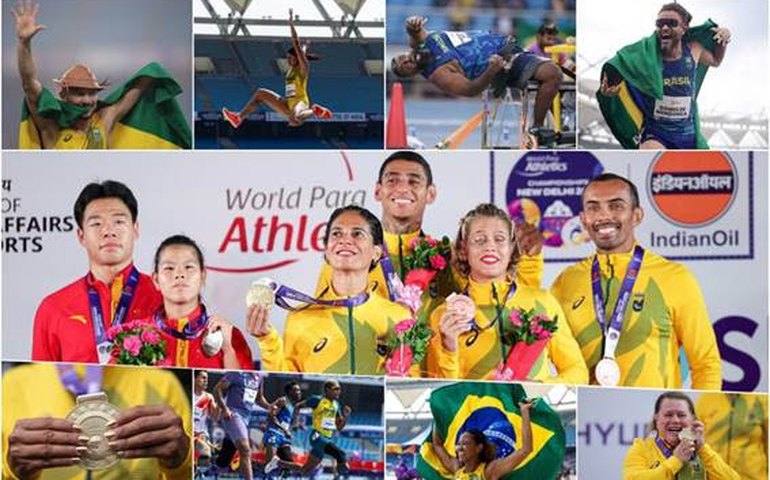 Com 100% de Bolsa Atleta, Brasil é campeão geral do Mundial de Atletismo Paralímpico pela primeira vez na história