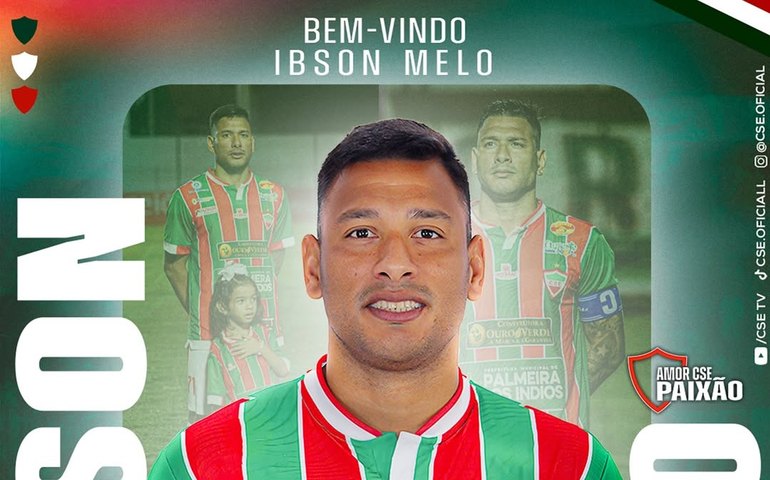 CSE anuncia o retorno do atacante Ibson Melo