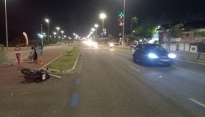 Atropelamento deixa mãe e filho com pernas fraturadas na Zona Norte de Aracaju