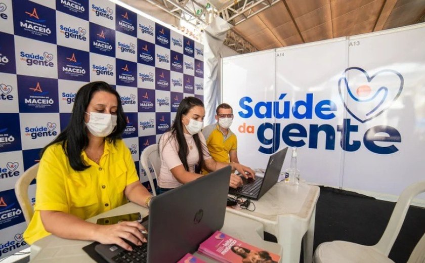 Prefeitura de Maceió já realizou mais de 700 mil atendimentos com o Saúde da Gente