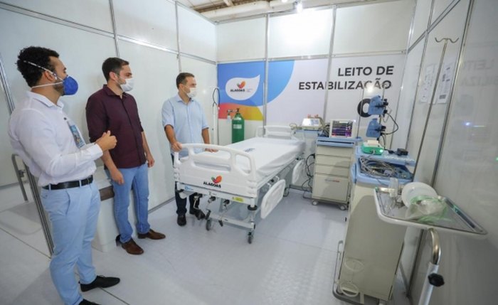Hospital de Campanha Dr Celso Tavares contou com leitos de estabilização de pacientes com covid-19