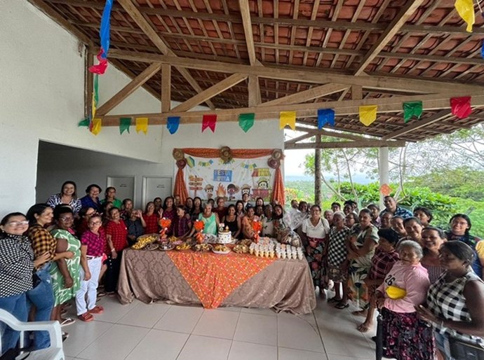 Assistência Social de Branquinha promove Arraiá para grupo de mulheres