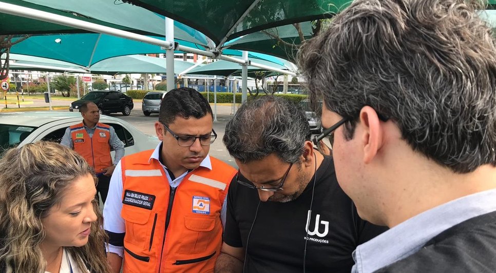 Fiscalização de prédios  / Foto: Ascom/Semdec