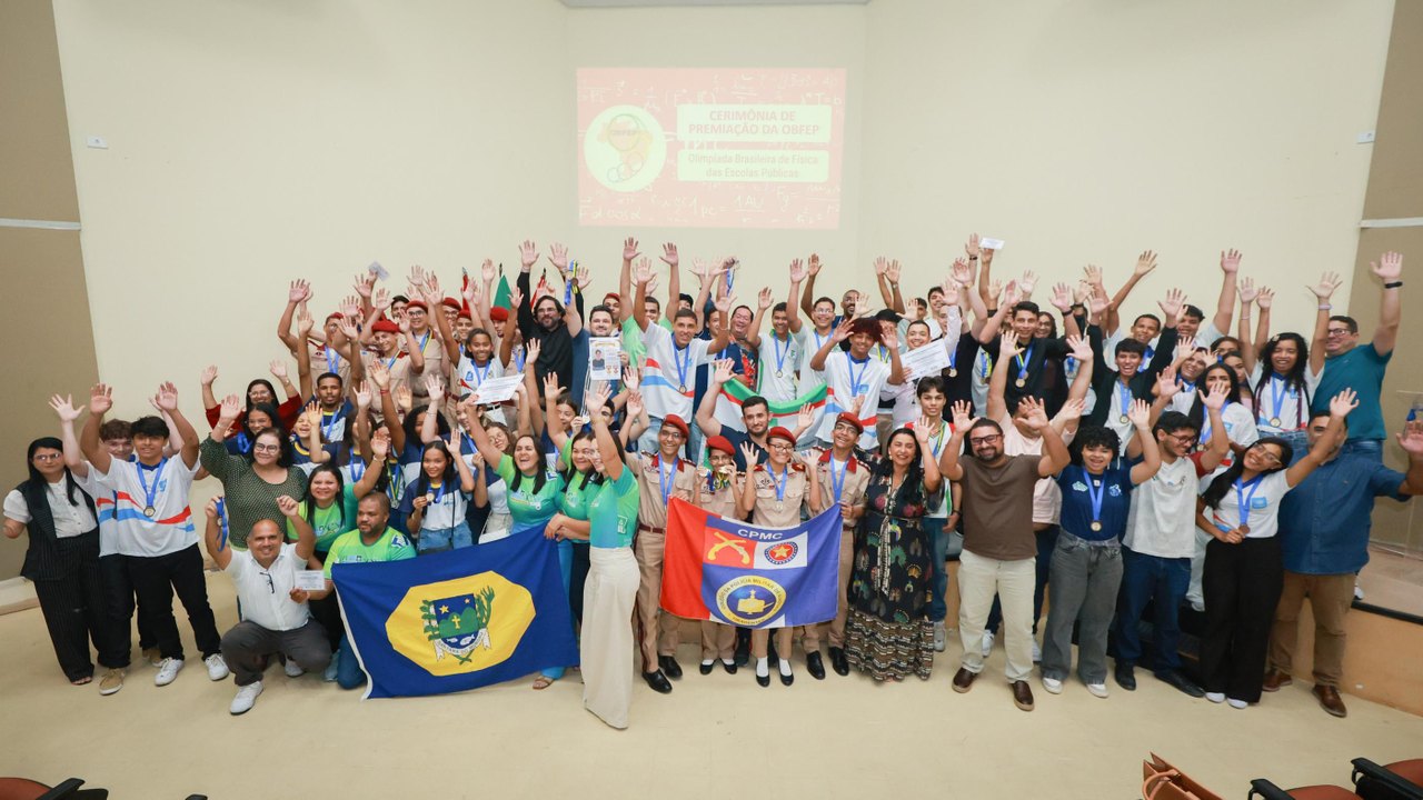 34 alunos da rede estadual são premiados na Olimpíada Brasileira de Física das Escolas Públicas