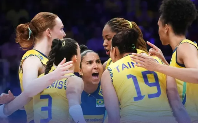 Brasil vence Alemanha e agora enfrenta a campeã olímpica Itália na Liga das Nações de vôlei