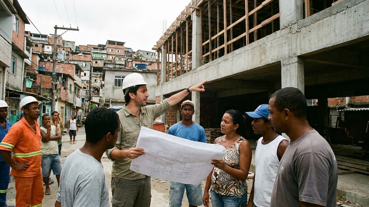 'A mudança não pode ser abstrata': arquiteto colombiano referência em Medellín visita o Rio para projeto inovador na Maré