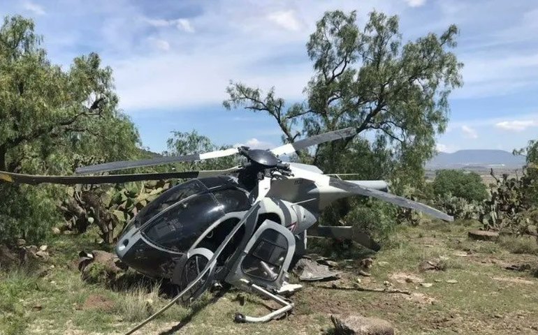 Três mortos em acidente de helicóptero na Cidade do México
