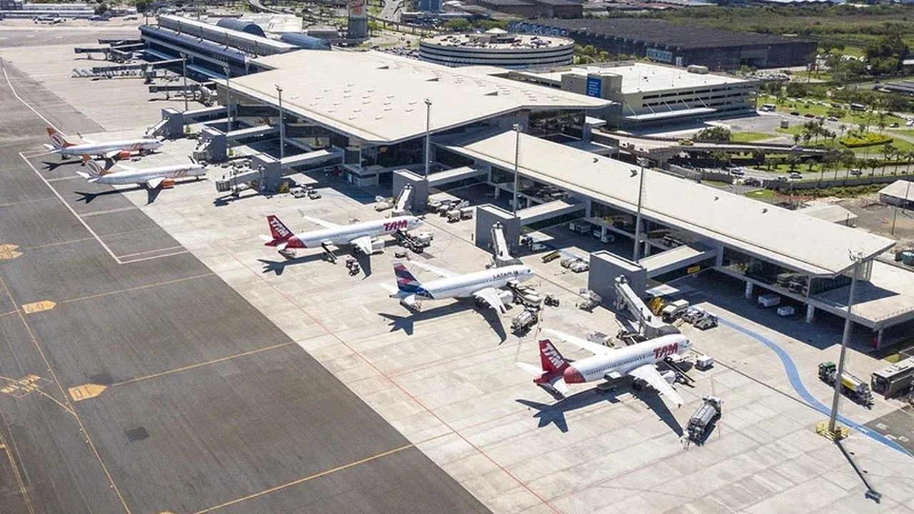 Movimentação aérea na região Sul cresce em todos os meses de 2026
