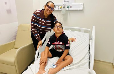 Mutirão de Cirurgias Bucomaxilofacial no HRPI muda vida de criança de 6 anos