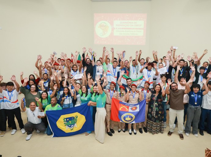 34 alunos da rede estadual são premiados na Olimpíada Brasileira de Física das Escolas Públicas