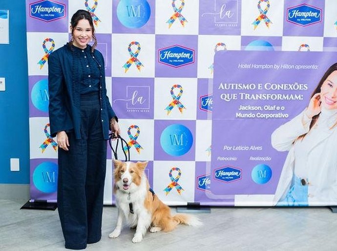 Influenciadora Leticia Alves promove palestra sobre autismo em Guarulhos (SP)