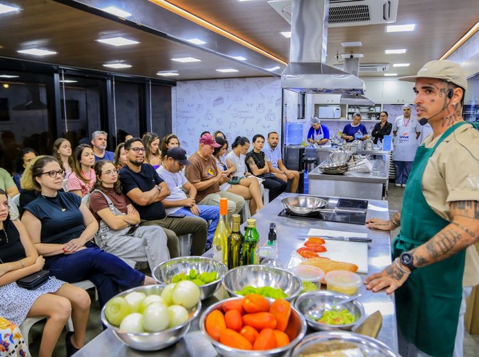 Penedo Sabor & Jazz une alta gastronomia e tradição afro com aulas-show abertas e oficinas de culinária