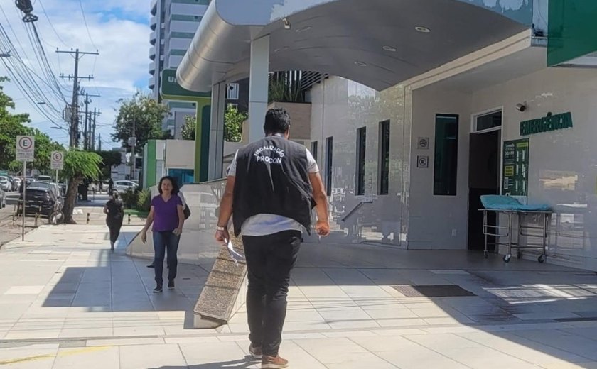 Hospital de Maceió é notificado por recusar atendimento de emergência com base em carência de plano de saúde
