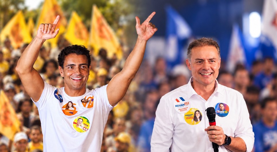JHC e Renan Filho. / Foto: ilustração.