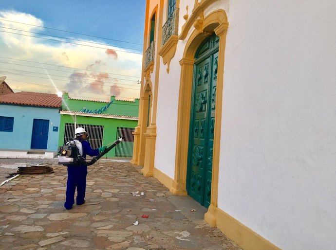 Prefeitura inicia pulverização de inseticida em Marechal Deodoro