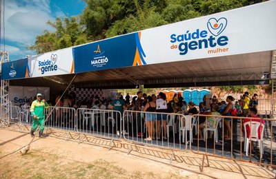 Saúde da Gente ultrapassa 1,5 milhão de atendimentos à população de Maceió