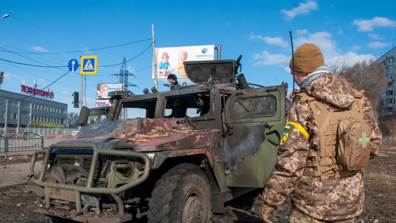 Ucrânia perde mais de 595 militares, 1 tanque Leopard em combates com o agrupamento russo Tsentr