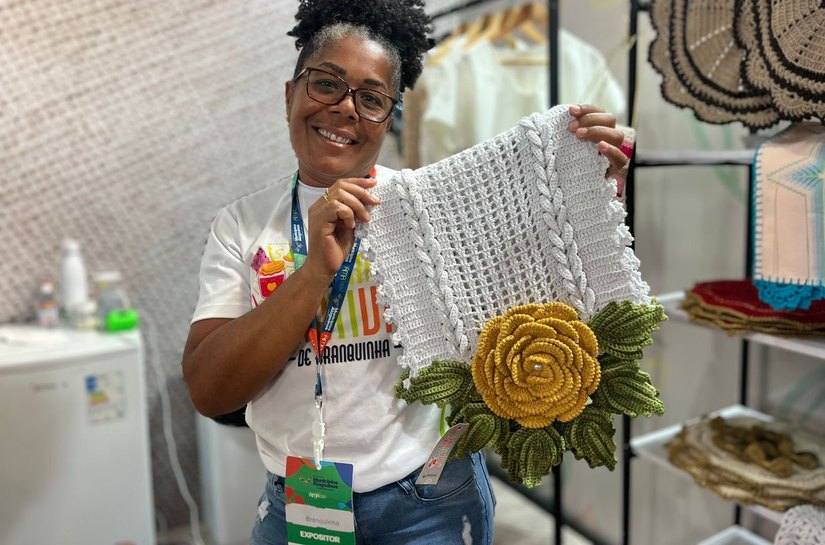 Artesãs de Branquinha comemoram participação na 13ª Feira dos Municípios Alagoanos