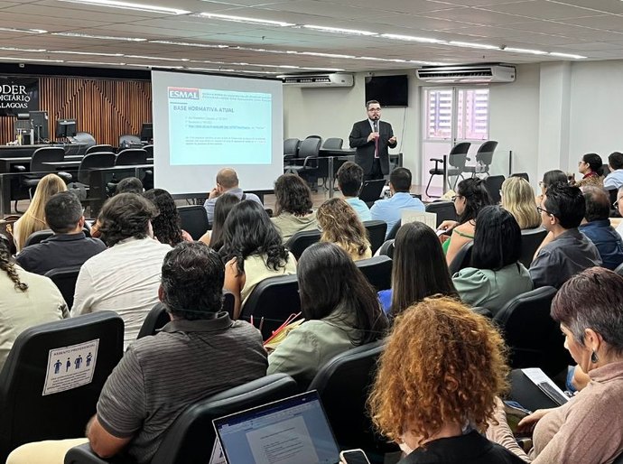 Juízo Proativo é tema de formação para servidores do Tribunal de Justiça de Alagoas