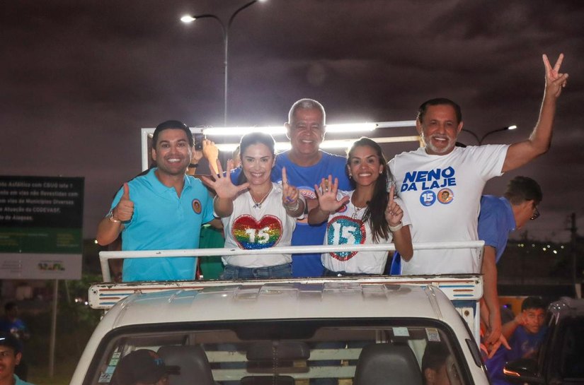 Vanessa e Ravena realizam a maior carreata da história de São José da Laje