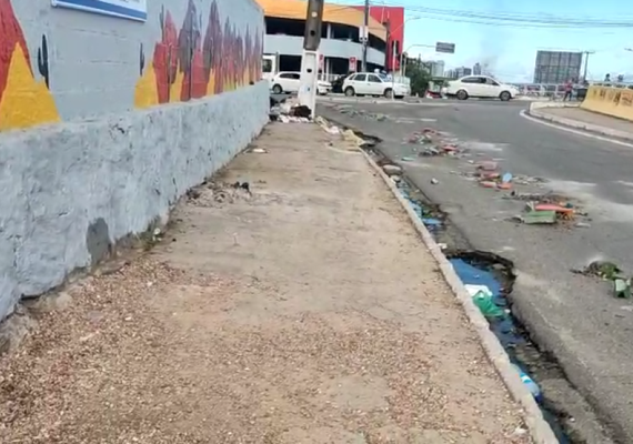 Ponto revitalizado pela Alurb sofre com vandalismo pela terceira vez