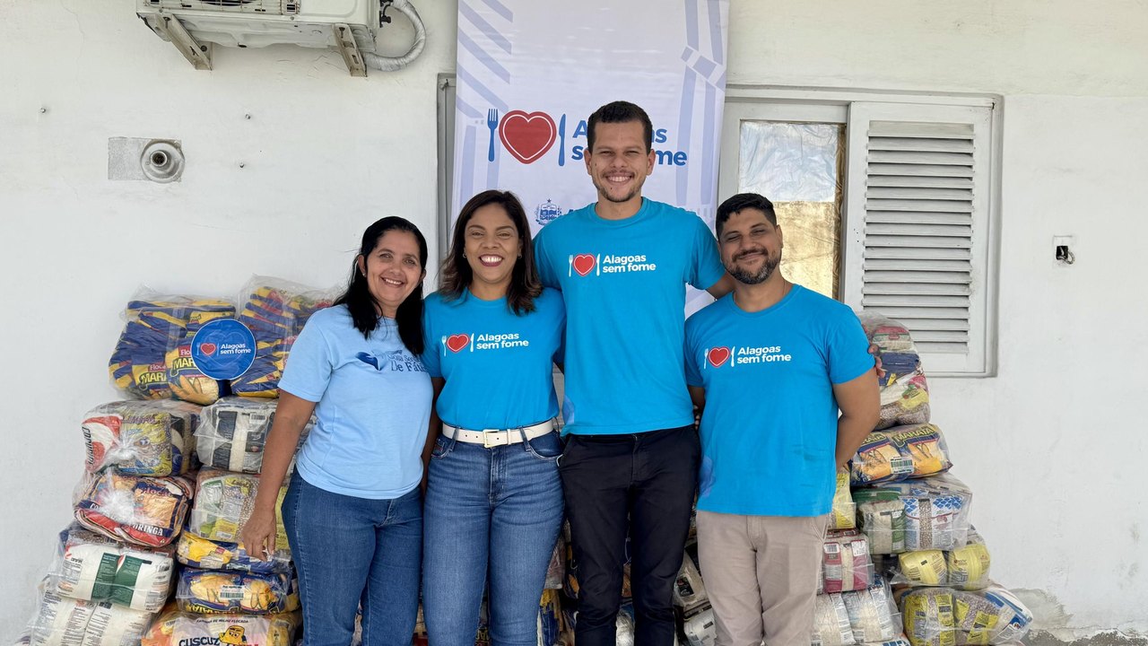 Instituto que fornece atendimentos médicos gratuitos recebe doação do Alagoas Sem Fome