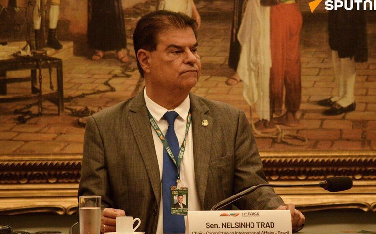 Senador Nelsinho Trad defende comércio e diplomacia como pontes entre os países do bloco