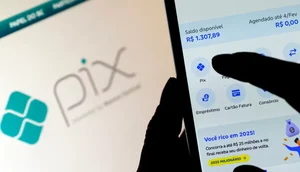 app-bancario-com-icone-de-pix-1741292287998_v2_900x506.jpg / Foto: Foto: Bruno Peres/ Agência Brasil