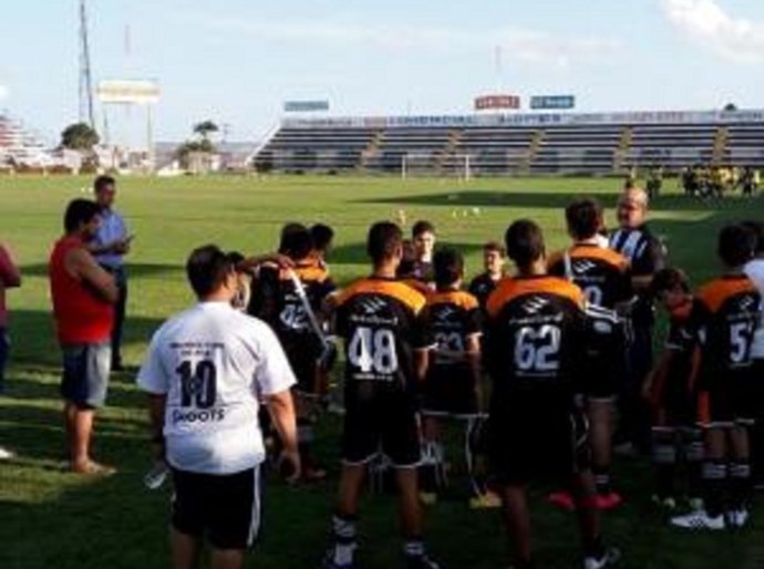 Alunos da Escolinha do ASA conhecem as dependências do Fumeirão