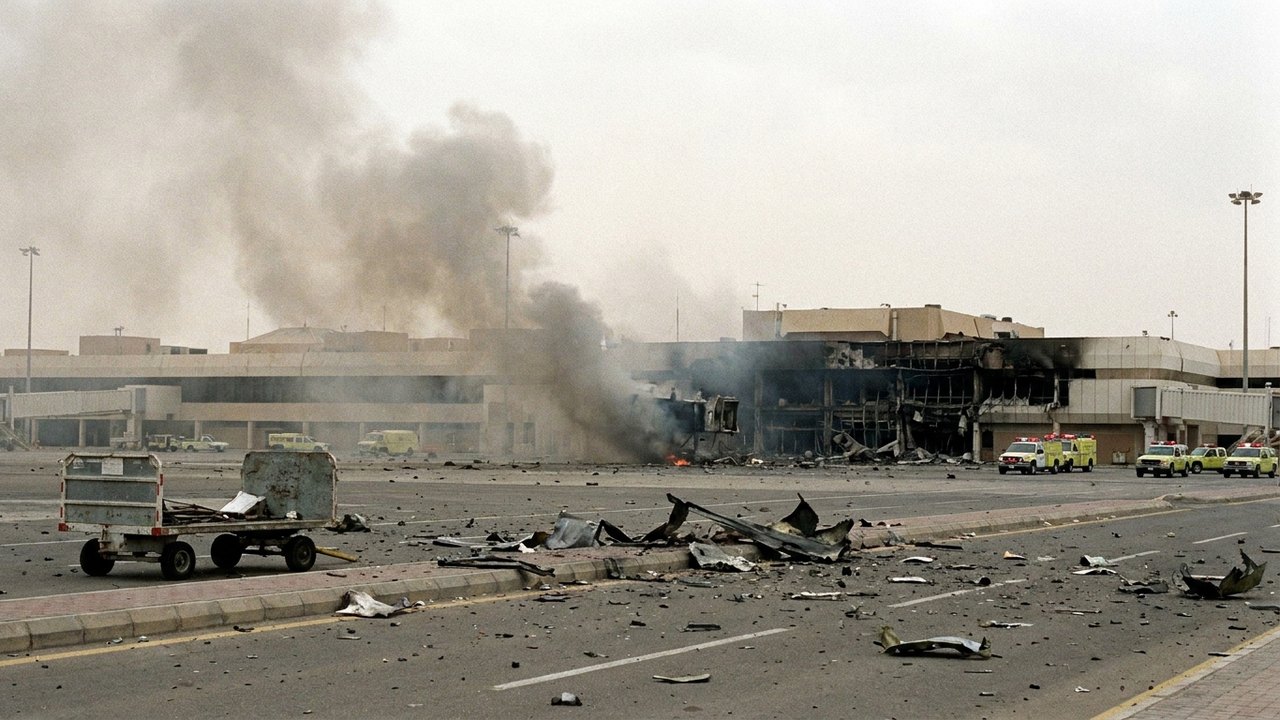 Míssil atinge aeroporto de Riad, na Arábia Saudita, e deixa feridos