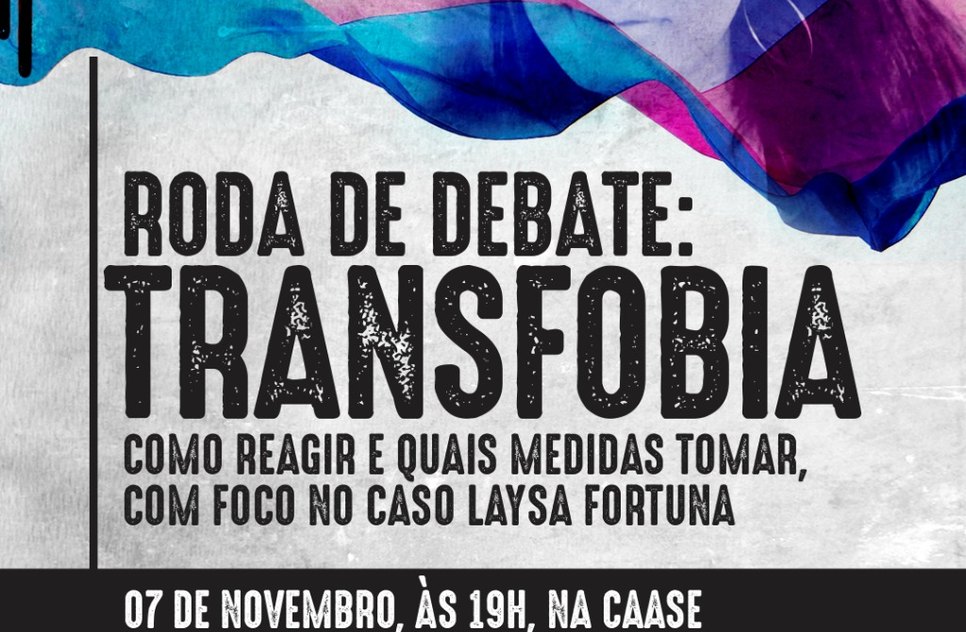 Transfobia debate / Foto: OAB/SE