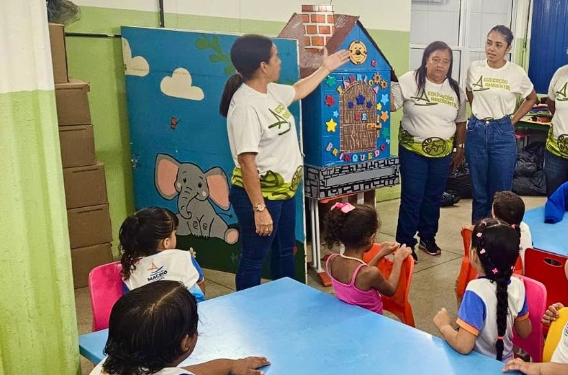 Projeto Escola Alerta é levado para ceche municipal no Benedito Bentes