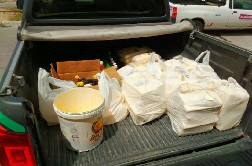 Mais de 200 kg de produtos de origem animal são apreendidos em Maceió