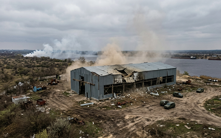 Esconde-esconde entre operadores de drones: russo localiza ucranianos antes