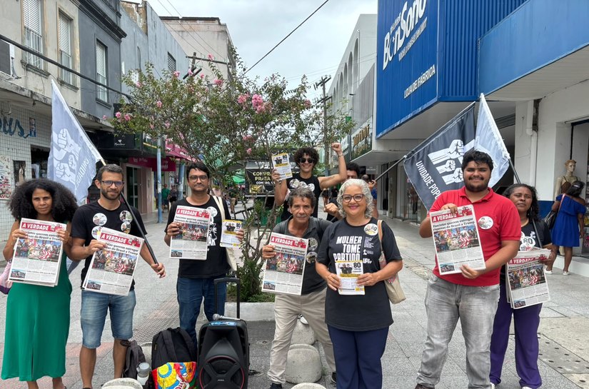 Caminhada da Unidade Popular destaca direitos trabalhistas, fim da escala 6x1 e incentivo ao comércio em Alagoas
